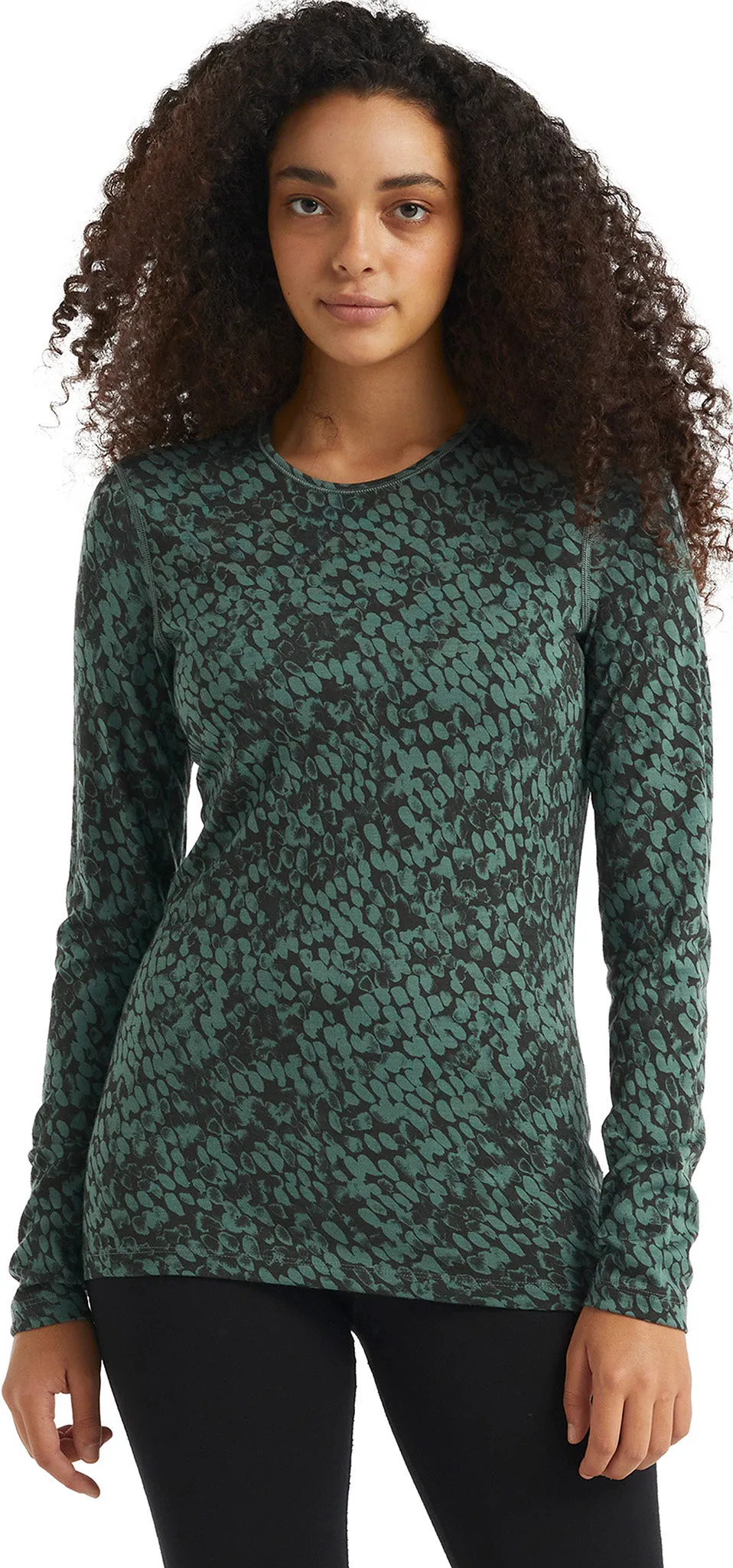 200 Oasis Forest Shadows LS Crewe Baselayer - Women's|-|Couche de base à manches longues Forest Shadows de 200 Oasis - Femme