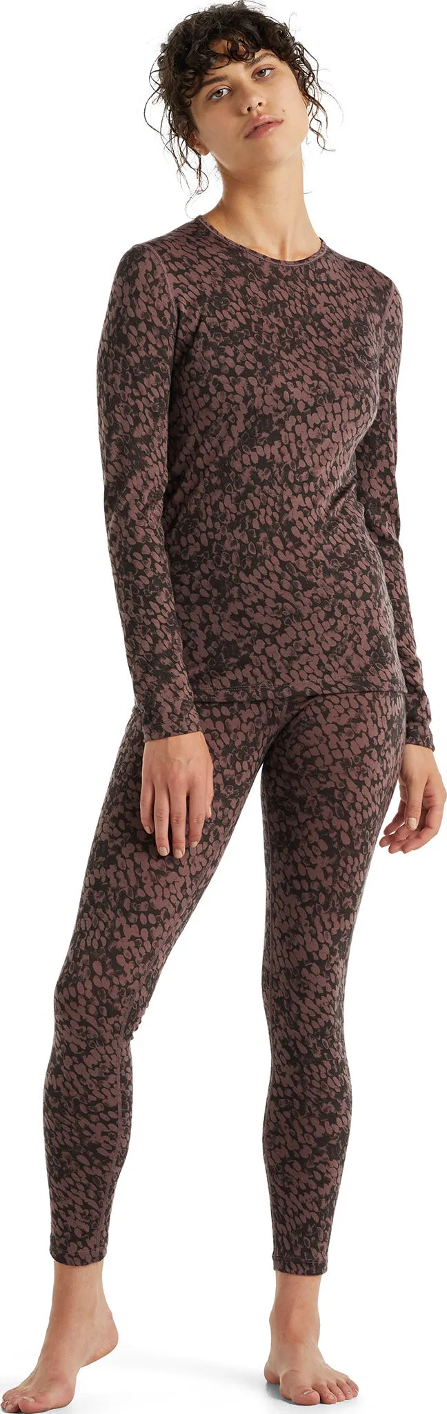 200 Oasis Forest Shadows LS Crewe Baselayer - Women's|-|Couche de base à manches longues Forest Shadows de 200 Oasis - Femme