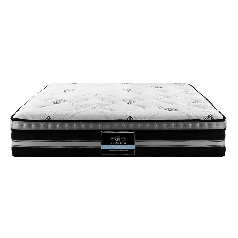 35cm Gel Memory Foam Mattress, 7-Zone Support, Queen - Giselle Bedding