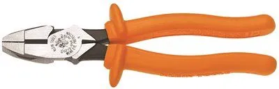 9 In. Side-Cutting Pliers' Insulated' High-Leverage