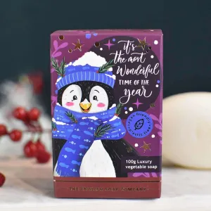 Christmas Mini Soap - Penguin