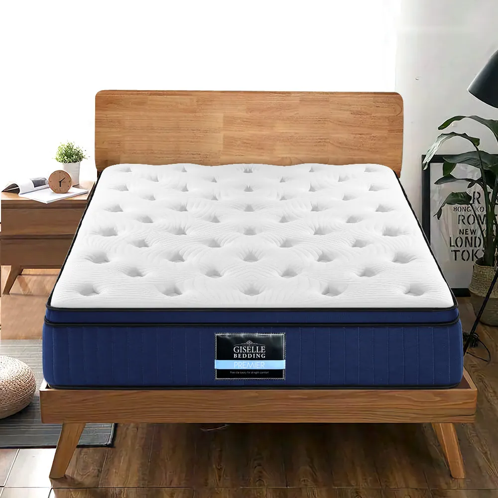 Euro Top - Cool Gel - Pocket Spring Mattress 34cm Thick - Double