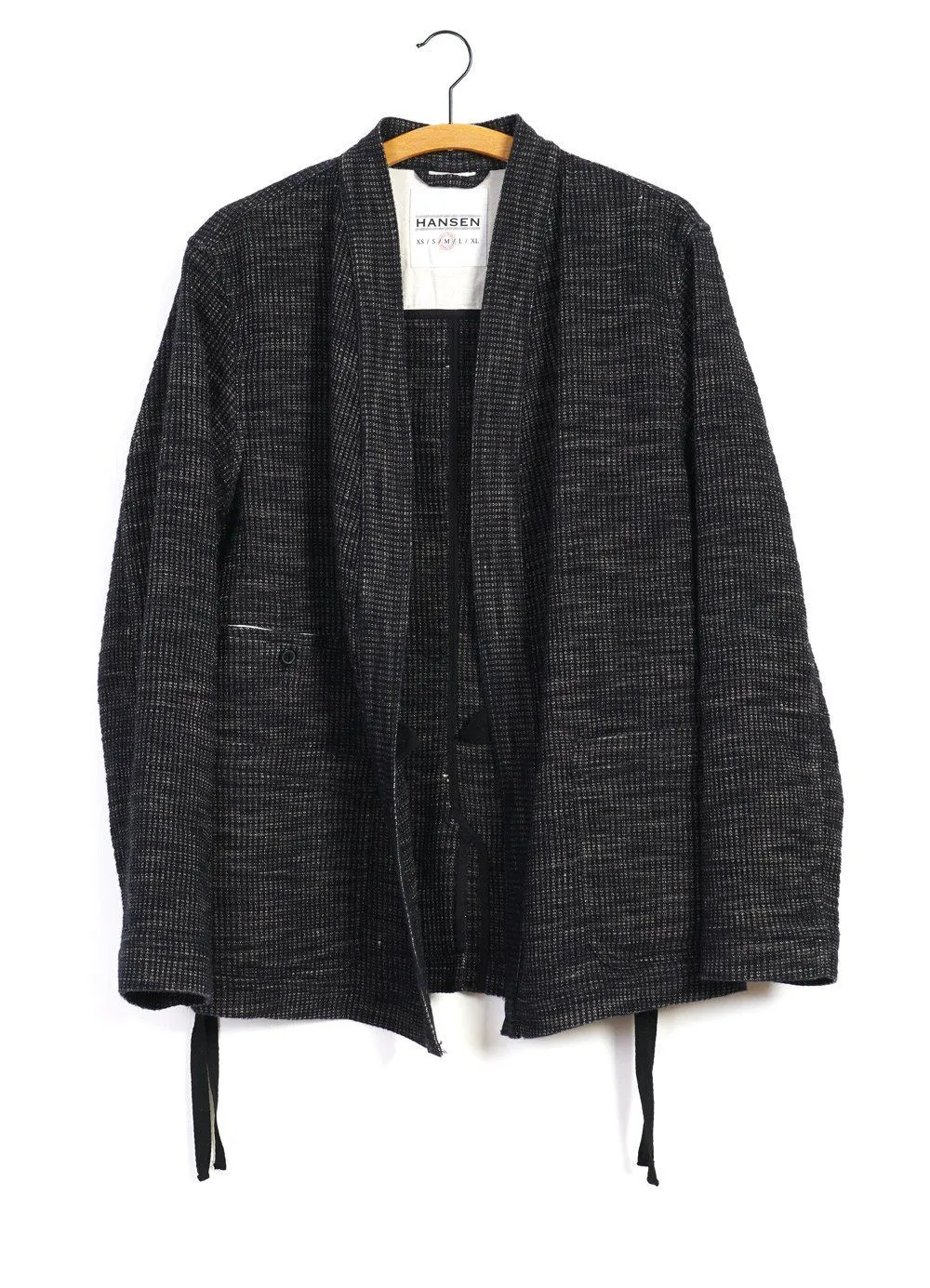 FOLKE | Scarecrow´s Jacket | Black Hemp