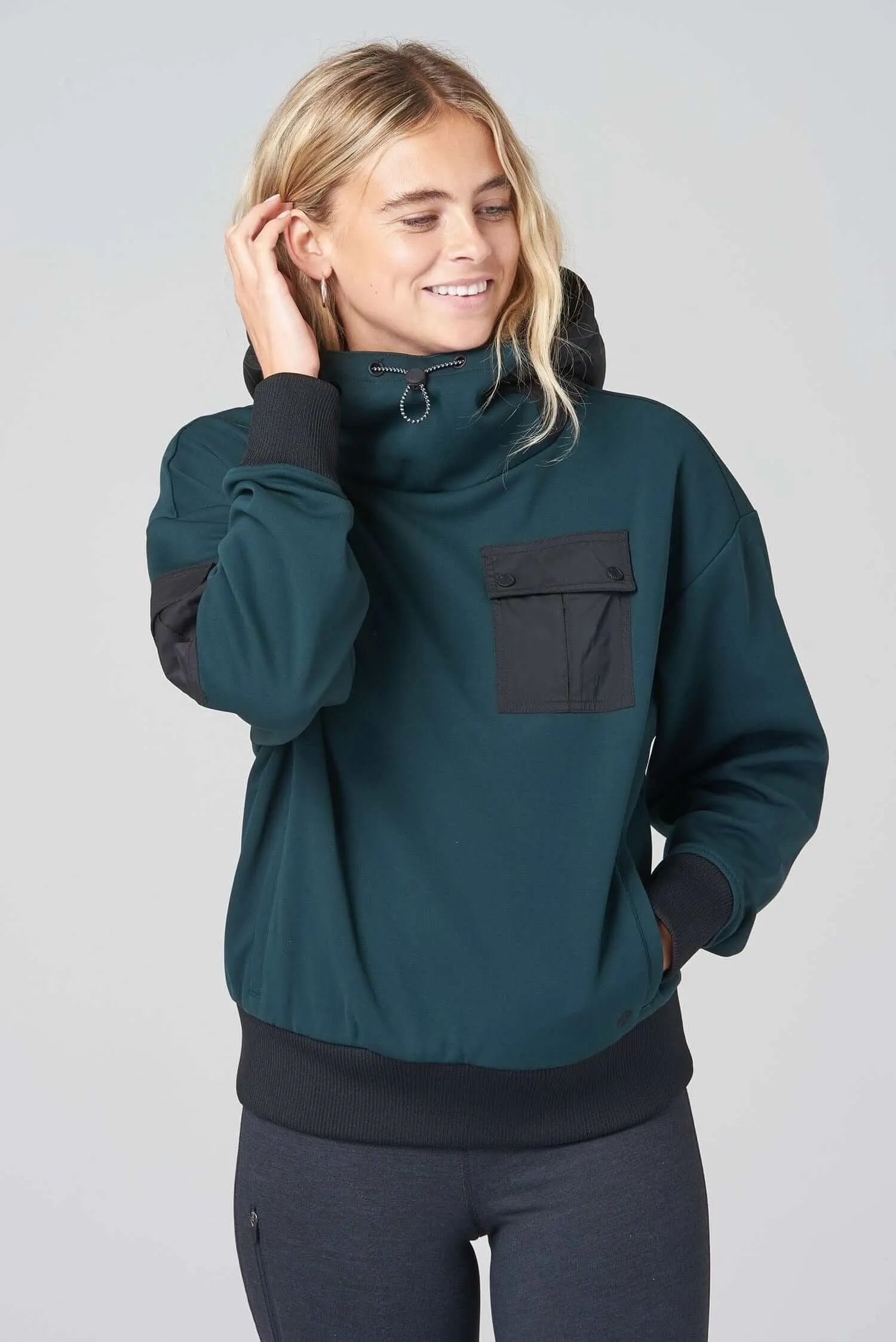 Go Explore Hoodie  - Forest Green