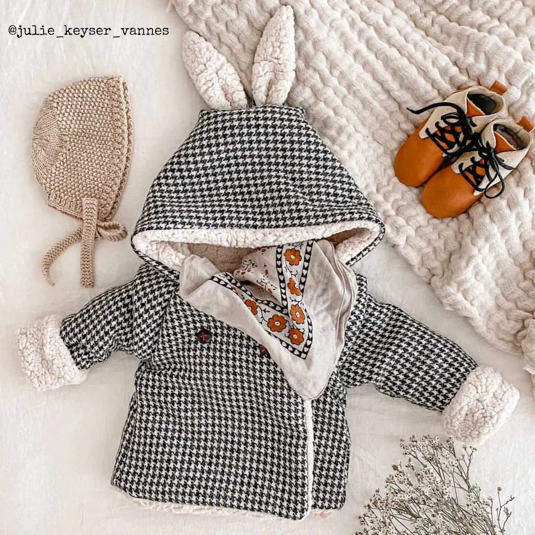 Grand'ourse Cardigan - Baby - Sewing Pattern | Ikatee