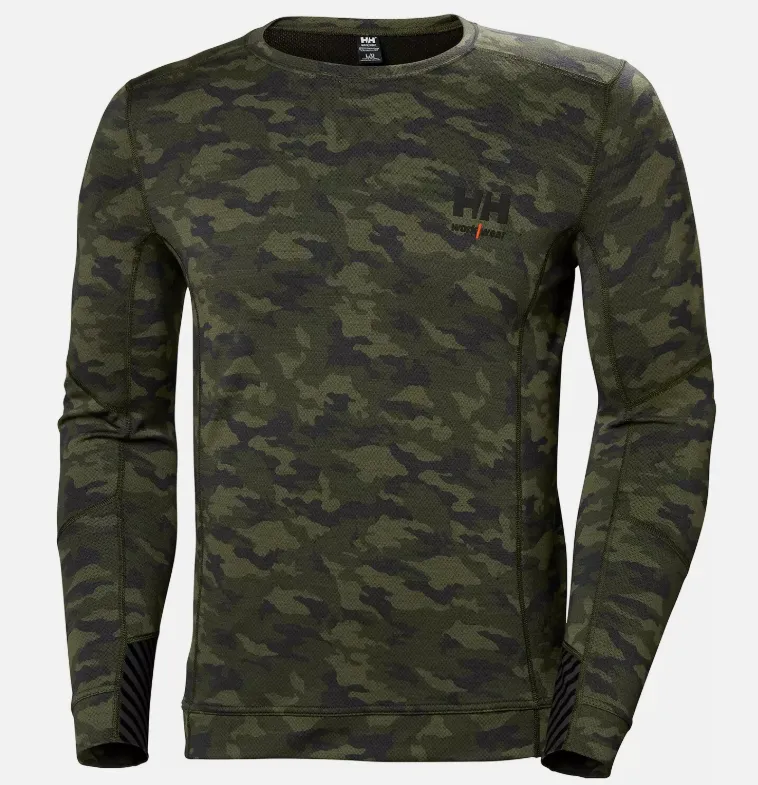 Helly Hansen Lifa Merino Thermal T-Shirt Camo - 75106