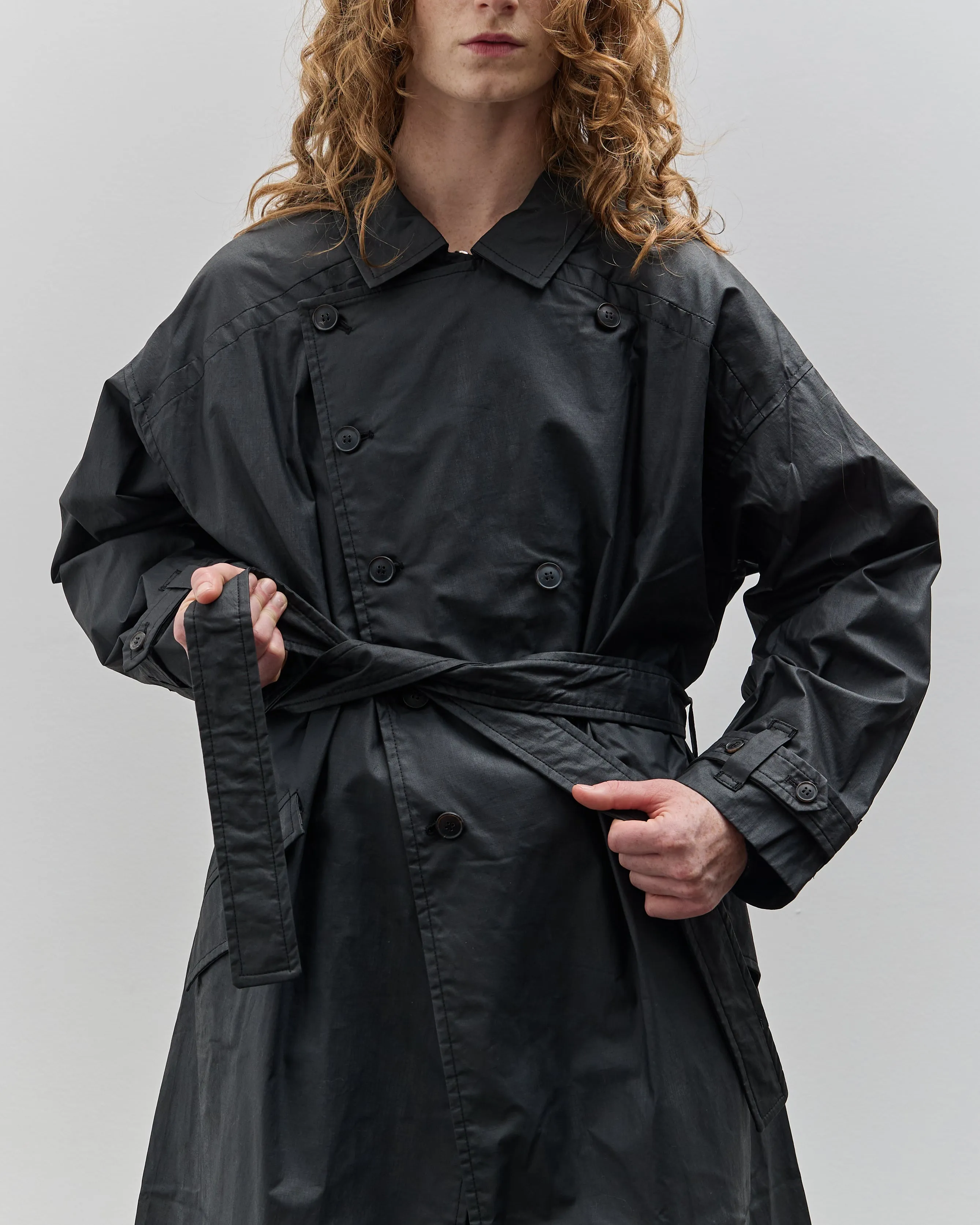 Jan-Jan Van Essche Coat #31, Off Black