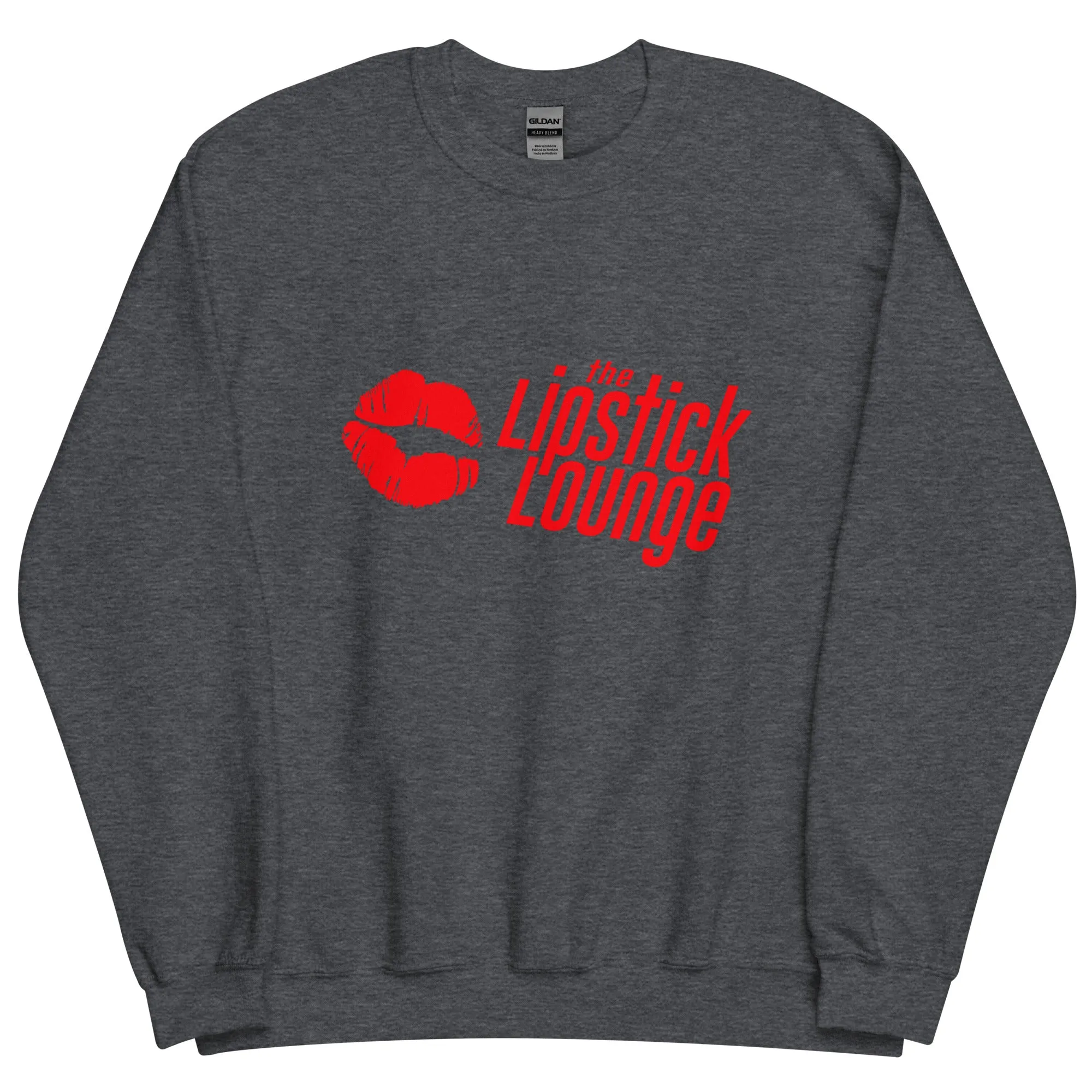 Lipstick Lounge Red Logo Unisex Sweatshirt