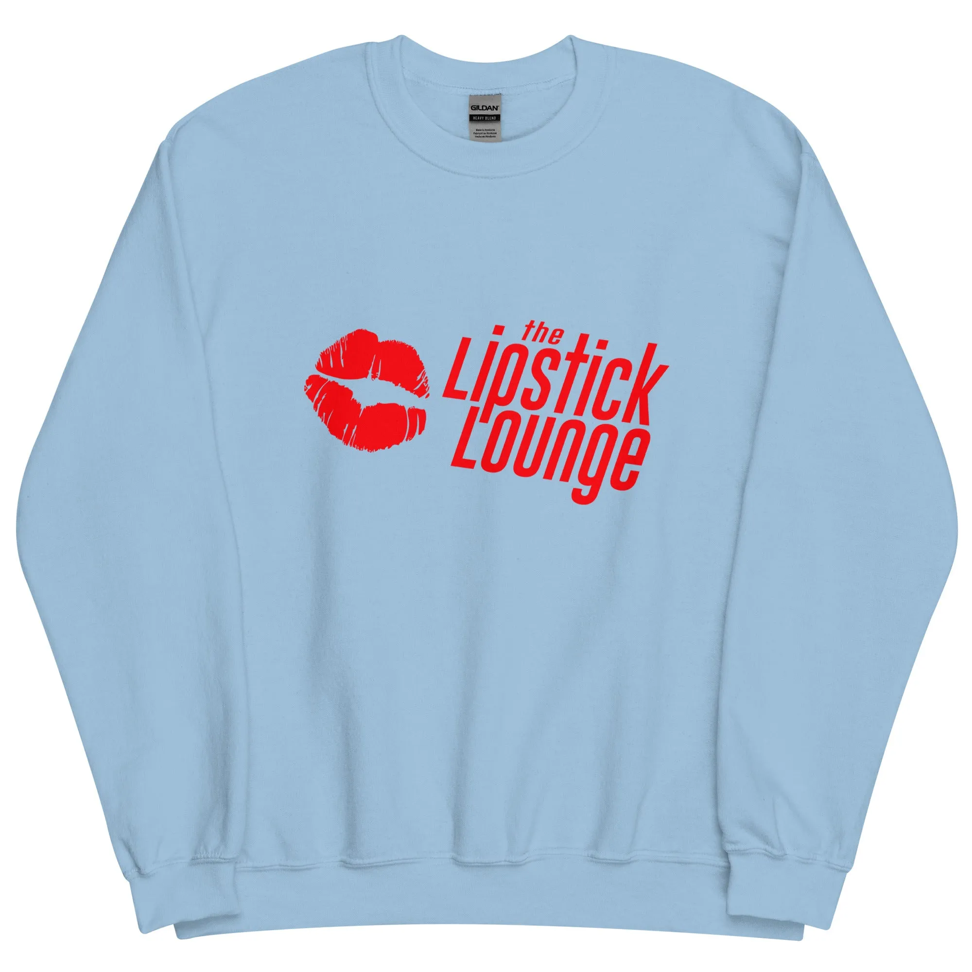 Lipstick Lounge Red Logo Unisex Sweatshirt