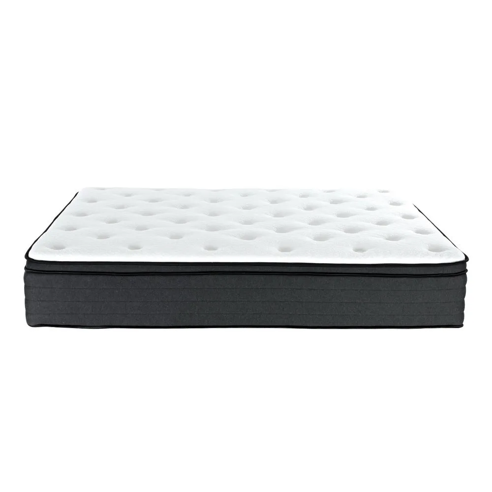 Medium-Firm 34cm Euro Top Double Mattress, Hypoallergenic - Giselle Bedding