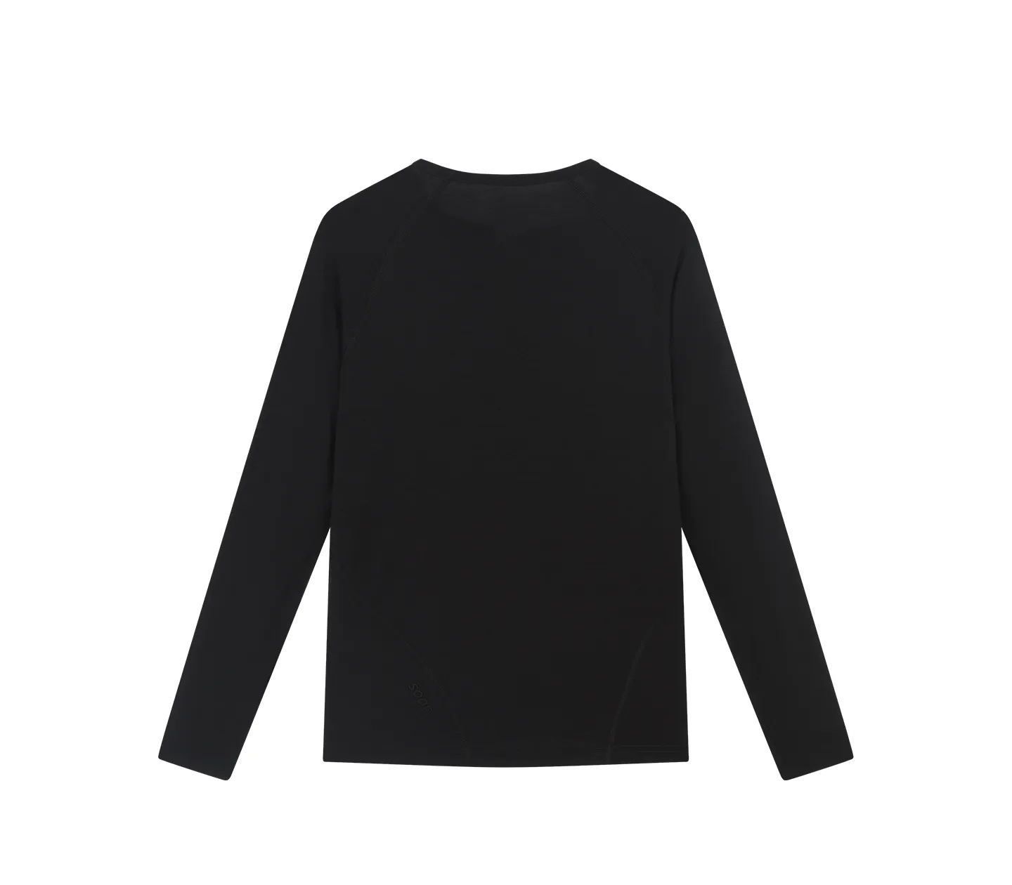 Men's L/S Merino & Silk Base Layer | Black