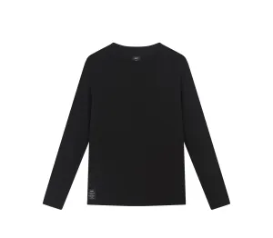 Men's L/S Merino & Silk Base Layer | Black