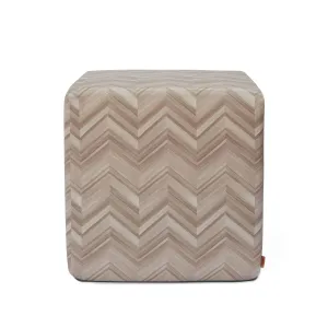 missoni home | layers inlay cube pouf | colour 72