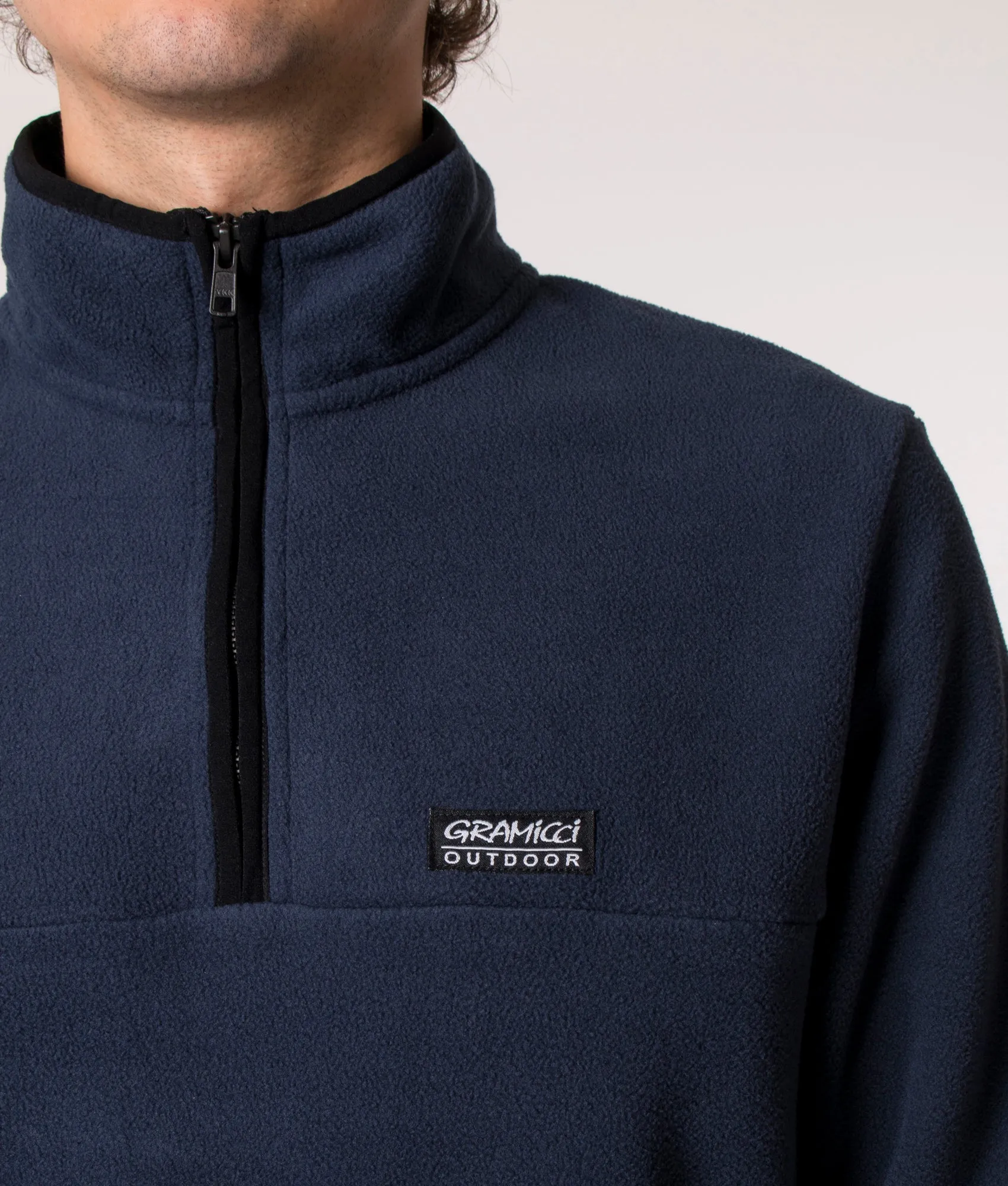 Mock Neck Quarter Zip Fleece