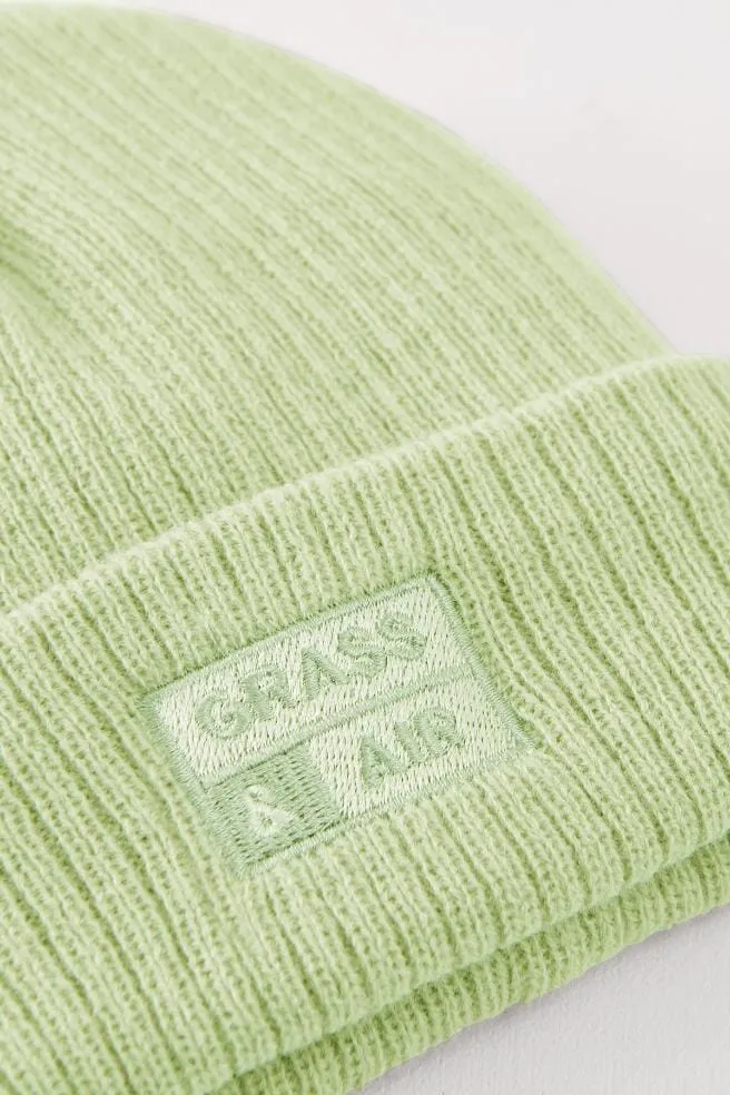 Muts met fleece - Glacier Green - Grass & Air