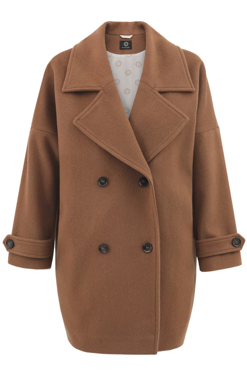 Nadine Cashmere Coat Caramel