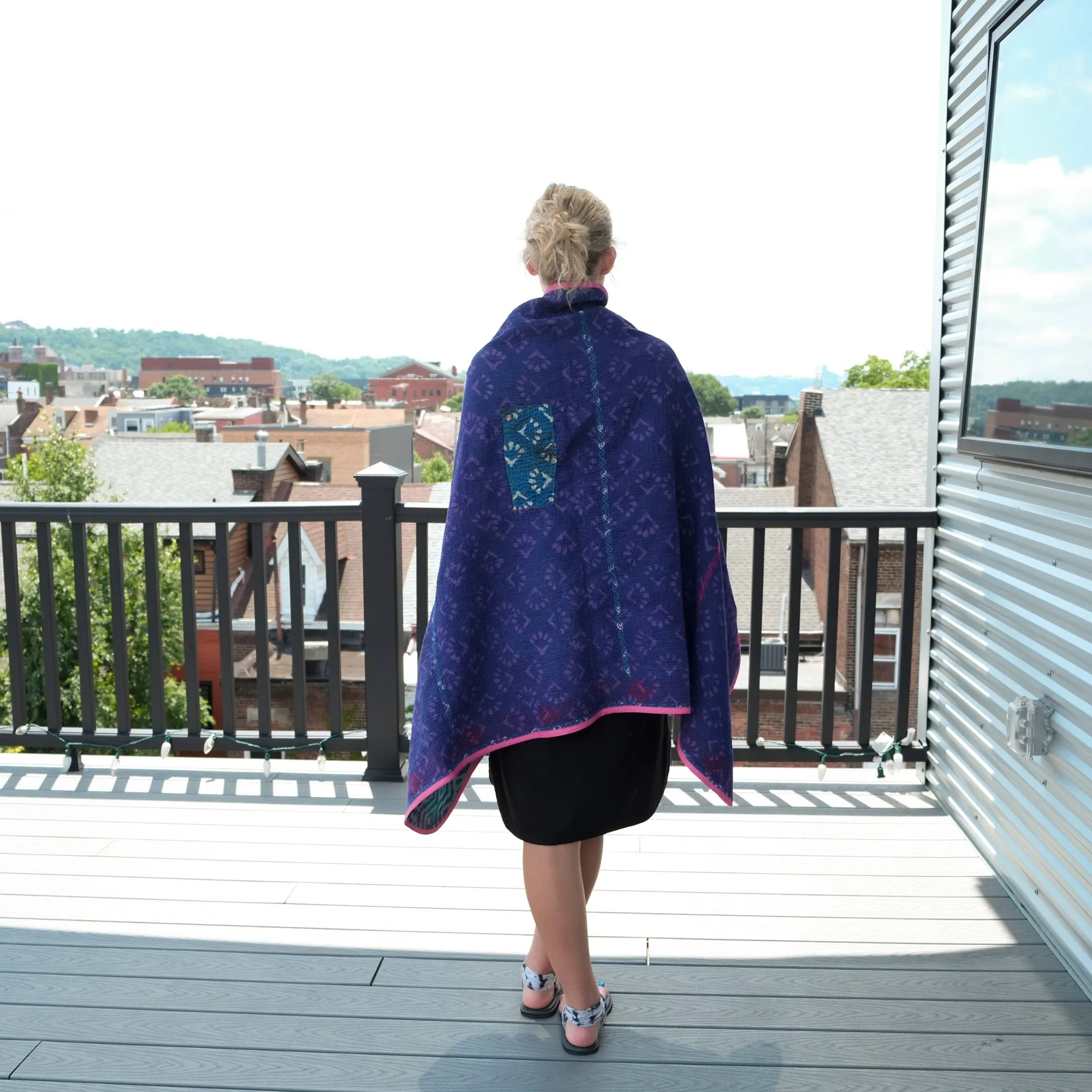 Nellie Poncho/ Blanket 019