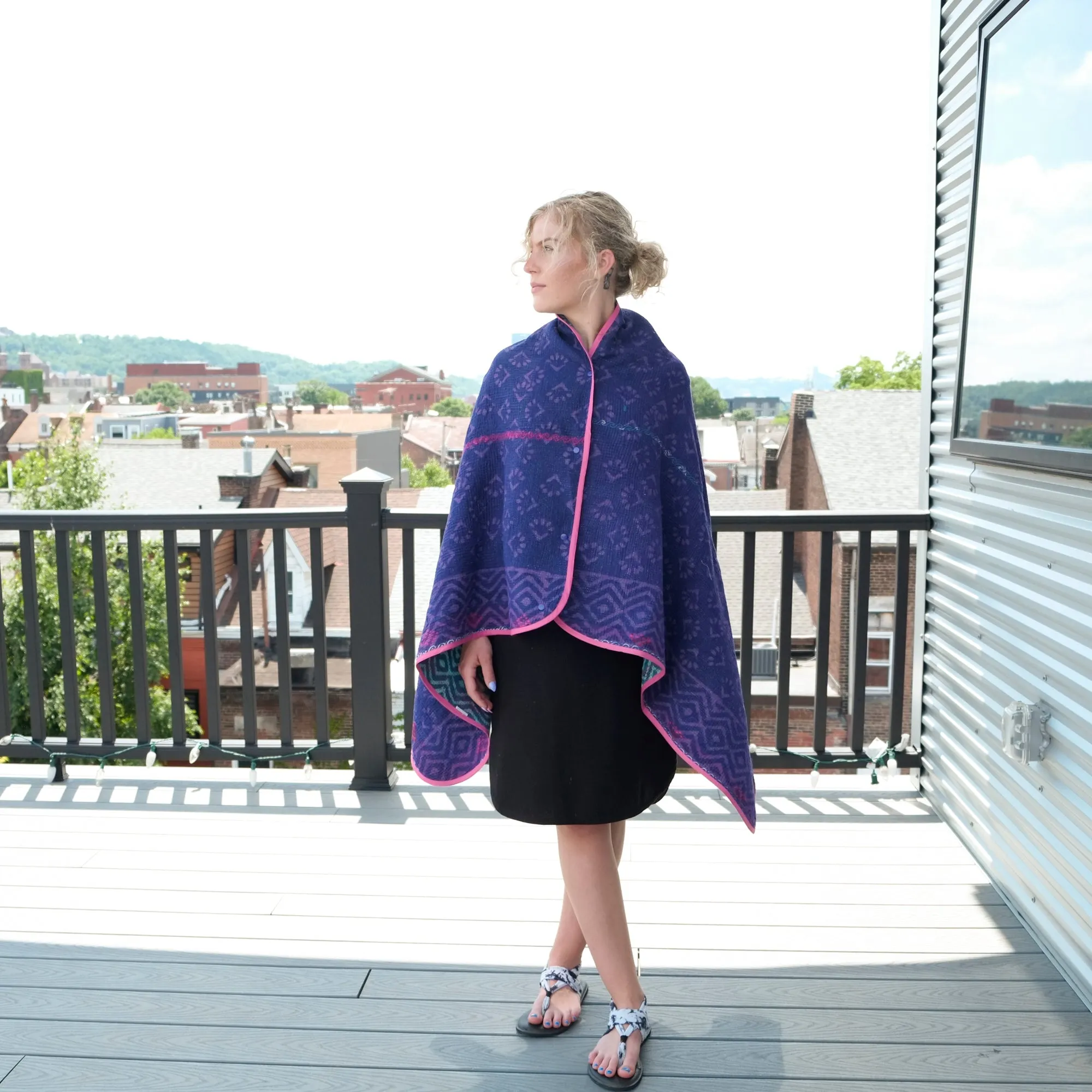 Nellie Poncho/ Blanket 019