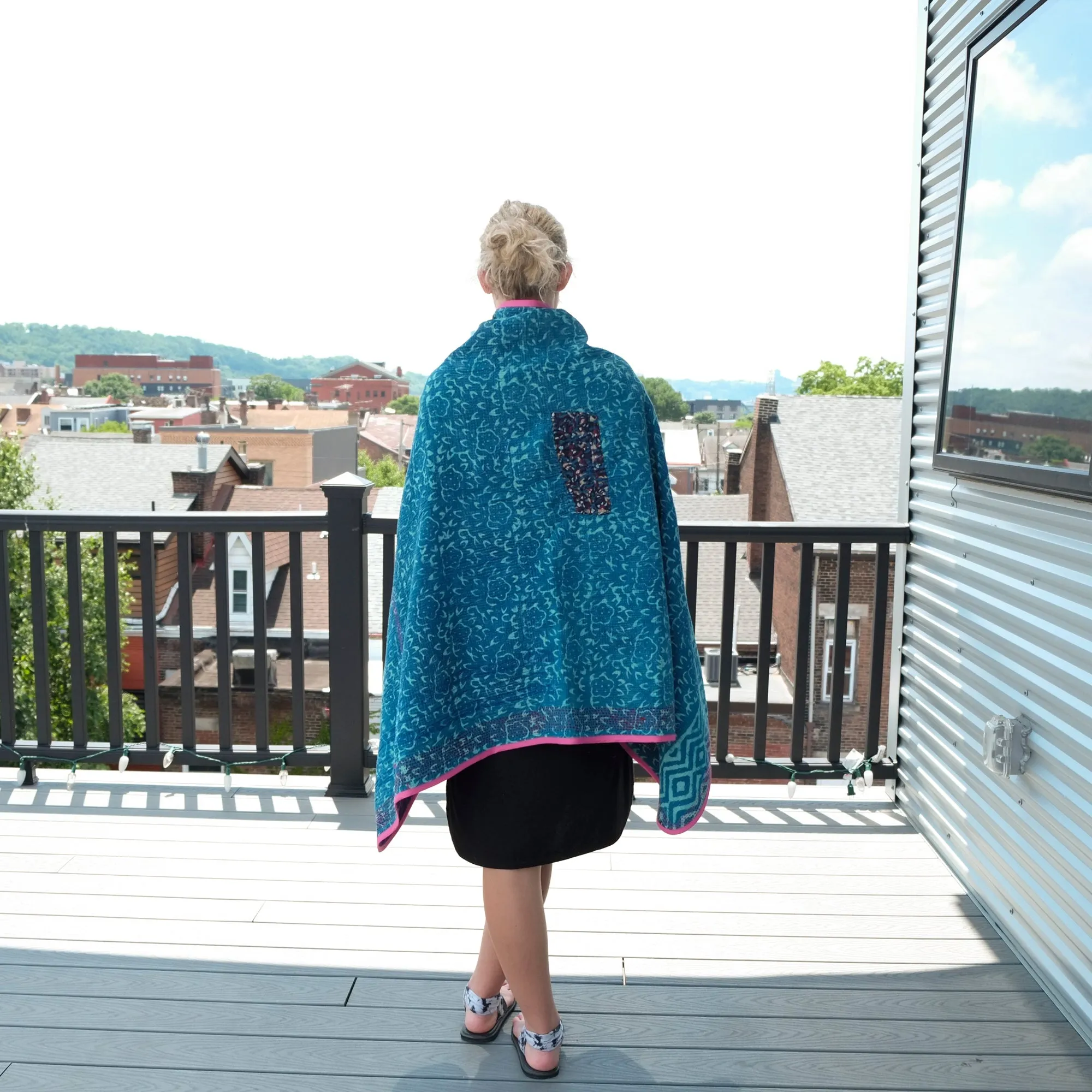 Nellie Poncho/ Blanket 019