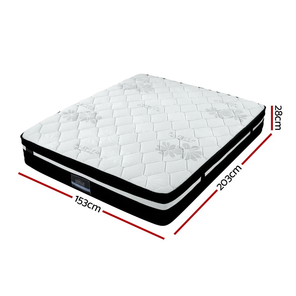 Queen - Euro Top - Pocket Spring Mattress - 28cm Thick