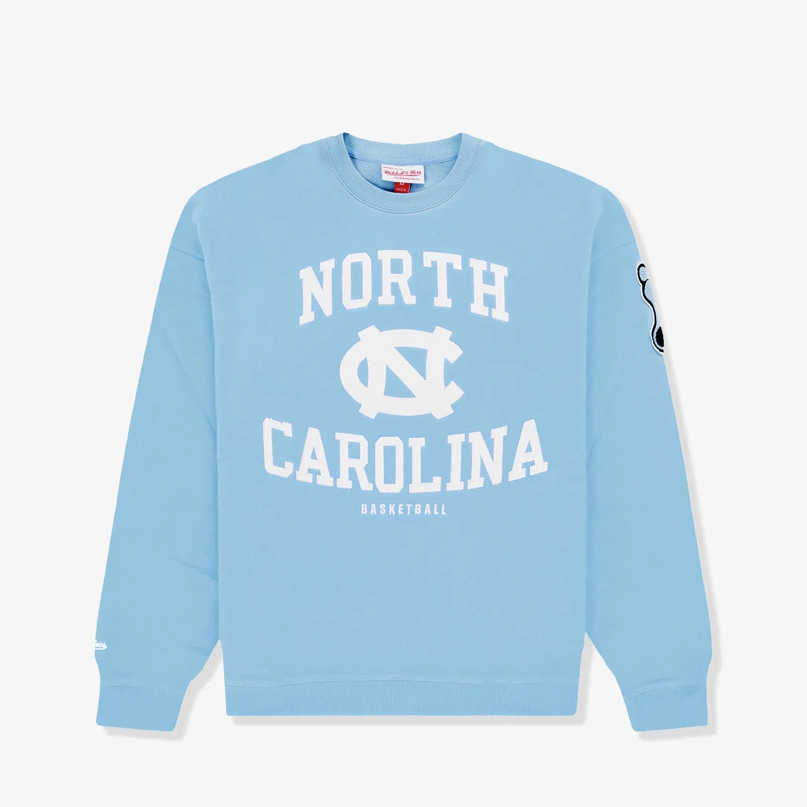 University Of North Carolina Tar Heels NCAA Warm Up Crew Sweatshirt - Blue